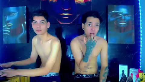 Snapshot of theshamefulboys chatting on June 2026 10:41:01 PM David y Daniel online show from June 2026 10:41:01 PM