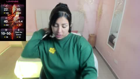 Snapshot of tiffani__love chatting on January 2025 11:56:02 AM Tiffany online show from January 2025 11:56:02 AM