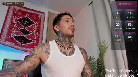 Snapshot of tigerstripes_ chatting on March 2026 01:11:01 AM Chris online show from March 2026 01:11:01 AM