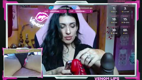VenomLips online show from September 2025 01:44:02 PM