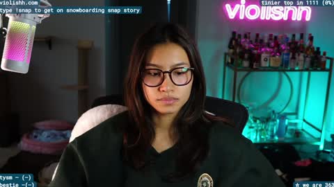 Snapshot of violishh chatting on February 2025 08:46:01 PM follow me on twitter violishh and ig violishh online show from February 2025 08:46:01 PM