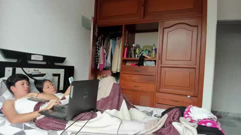 Snapshot of xlatin_girlssx chatting on December 2024 03:42:01 PM We are Lana. the one with short hair and vanessa girl with long hair online show from December 2024 03:42:01 PM