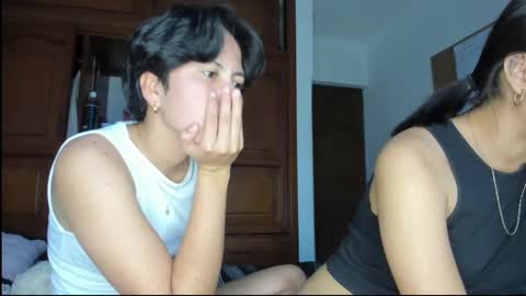 Snapshot of xlatin_girlssx chatting on February 2025 10:43:02 PM We are Lana. the one with short hair and vanessa girl with long hair online show from February 2025 10:43:02 PM
