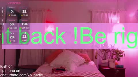 Xo Sadie online show from February 2025 07:52:01 AM