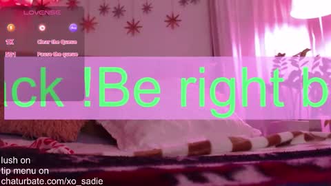 Xo Sadie online show from December 2025 08:23:01 AM