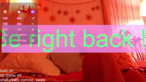 Xo Sadie online show from March 2026 06:14:01 AM