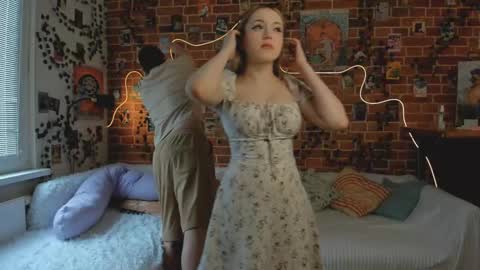 Snapshot of yami_yami_yami chatting on February 2025 11:44:02 AM Mia and Andry  online show from February 2025 11:44:02 AM