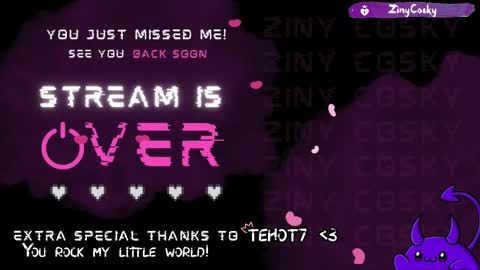 Ziny Cosky online show from February 2025 05:15:01 AM