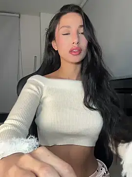 Snapshot of EvaMoet chatting on February 2025 08:31:02 AM EvaMoet online show from February 2025 08:31:02 AM