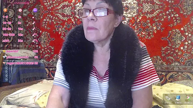 Sandra Carina online show from September 2025 04:31:02 PM