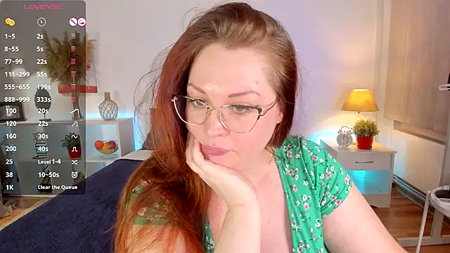 Snapshot of CutieGinger chatting on December 2024 02:53:01 AM CutieGinger online show from December 2024 02:53:01 AM