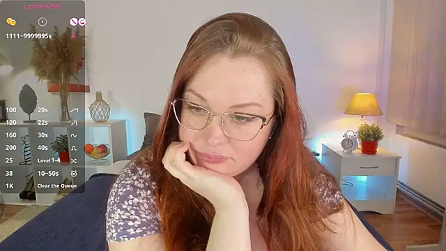 Snapshot of CutieGinger chatting on December 2024 01:02:01 AM CutieGinger online show from December 2024 01:02:01 AM