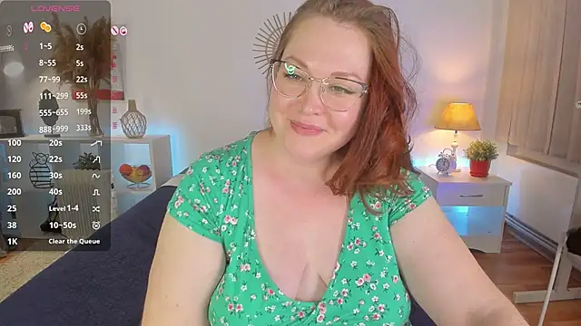 Snapshot of CutieGinger chatting on December 2024 04:23:02 AM CutieGinger online show from December 2024 04:23:02 AM