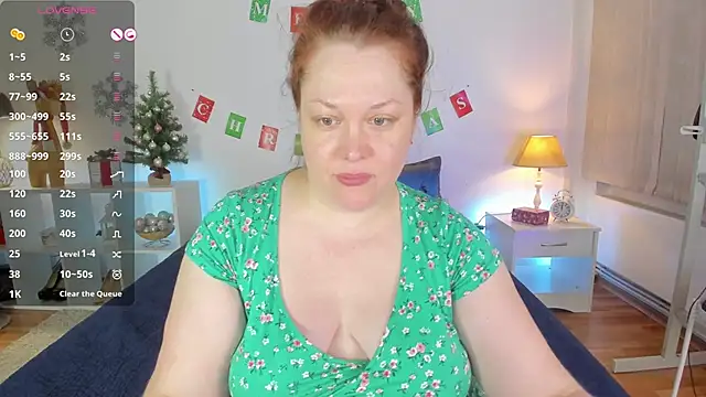 Snapshot of CutieGinger chatting on January 2025 08:14:01 PM CutieGinger online show from January 2025 08:14:01 PM