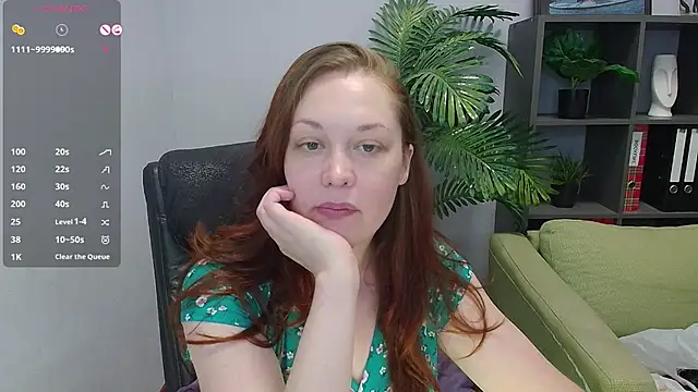 Snapshot of CutieGinger chatting on September 2025 06:20:02 PM CutieGinger online show from September 2025 06:20:02 PM