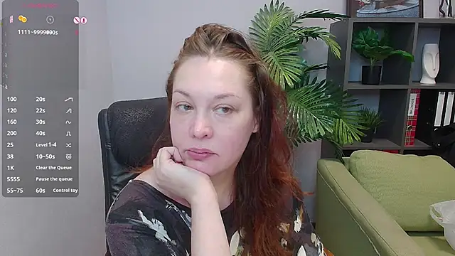 Snapshot of CutieGinger chatting on September 2025 12:08:02 PM CutieGinger online show from September 2025 12:08:02 PM