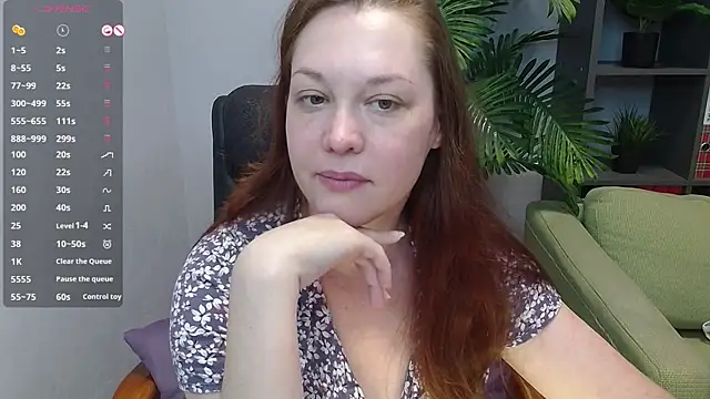 Snapshot of CutieGinger chatting on September 2025 04:34:01 PM CutieGinger online show from September 2025 04:34:01 PM