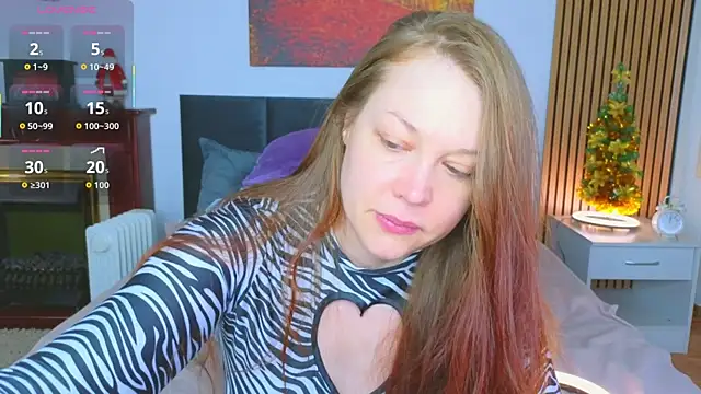 CutieGinger online show from December 2025 03:30:01 PM