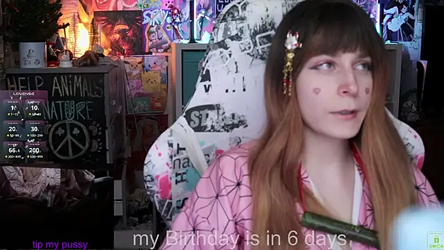 ShiroiFubuki online show from February 2025 07:23:01 PM