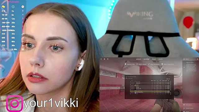 Snapshot of Vikki_Cheese chatting on March 2025 12:48:01 AM Vikki Cheese online show from March 2025 12:48:01 AM