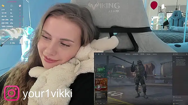 Snapshot of Vikki_Cheese chatting on March 2025 06:32:01 AM Vikki Cheese online show from March 2025 06:32:01 AM