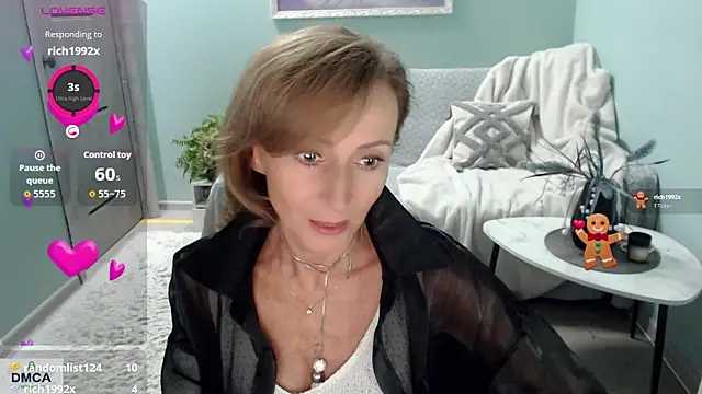 HornyMilf 777 online show from February 2026 06:58:01 AM