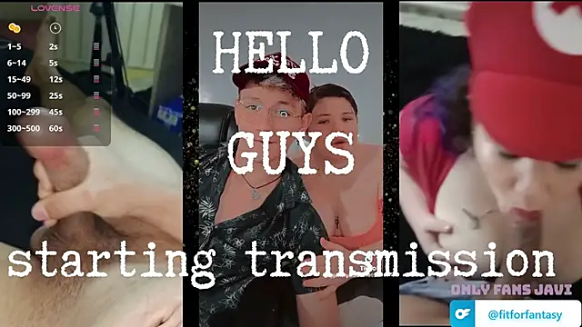 javiandkaty  online show from January 2025 05:42:01 PM