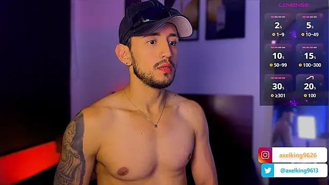 AxelKing1326 online show from February 2026 11:56:01 PM