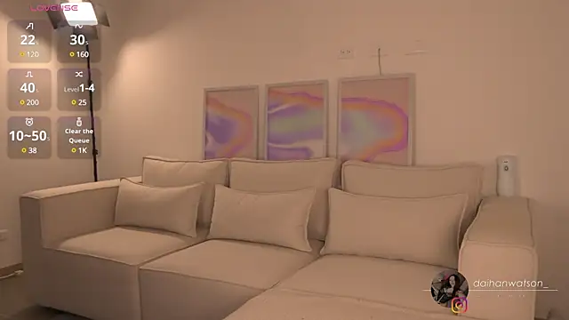 Daihanwatson  online show from January 2025 01:16:02 AM