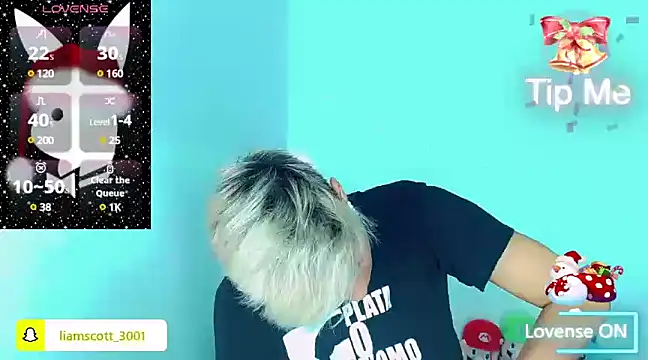 Liamscott  online show from December 2024 04:23:02 AM
