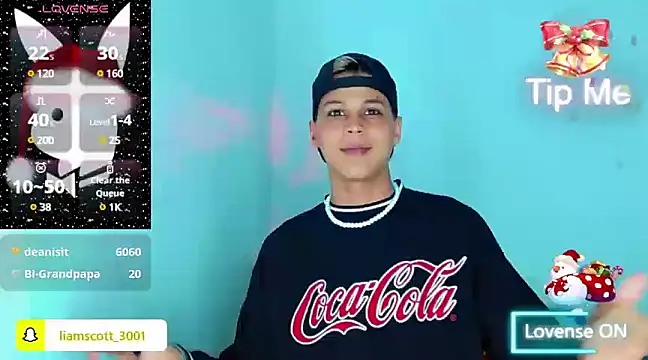 Liamscott  online show from December 2024 05:45:02 AM