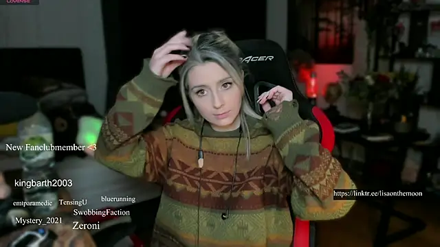 Lisaonthemoon online show from March 2025 11:46:01 PM