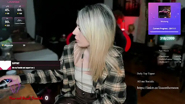 Lisaonthemoon online show from March 2025 06:34:01 PM