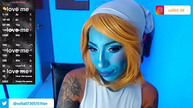 Snapshot of sofia_rosse4 chatting on June 2026 01:55:01 AM sofia rosse4 online show from June 2026 01:55:01 AM