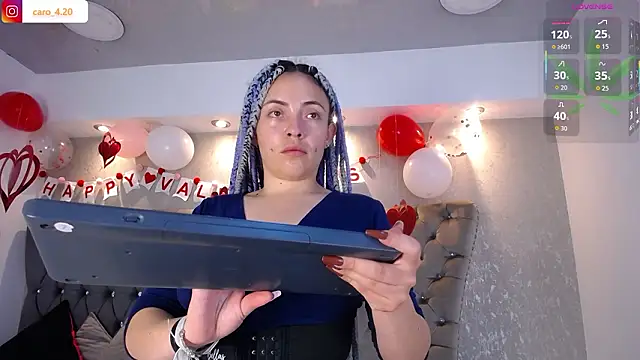 CaroFisher online show from February 2026 12:55:01 PM