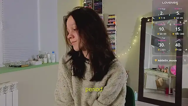 Addelin Moon online show from February 2026 02:29:02 AM