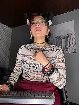 Snapshot of _Gothiccbitch_ chatting on January 2025 06:52:02 AM  Gothiccbitch  online show from January 2025 06:52:02 AM