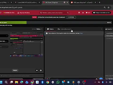Snapshot of Dj-yefri-pauta chatting on April 2026 10:58:02 PM Dj-yefri-pauta online show from April 2026 10:58:02 PM
