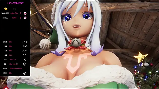 ElfieLove online show from December 2024 06:16:02 PM