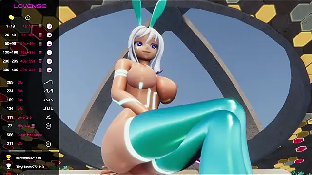 ElfieLove online show from February 2025 09:46:01 PM