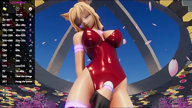 ElfieLove online show from September 2025 07:47:01 PM