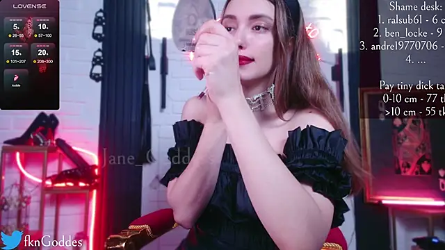 Jane Goddess online show from February 2025 08:03:01 PM