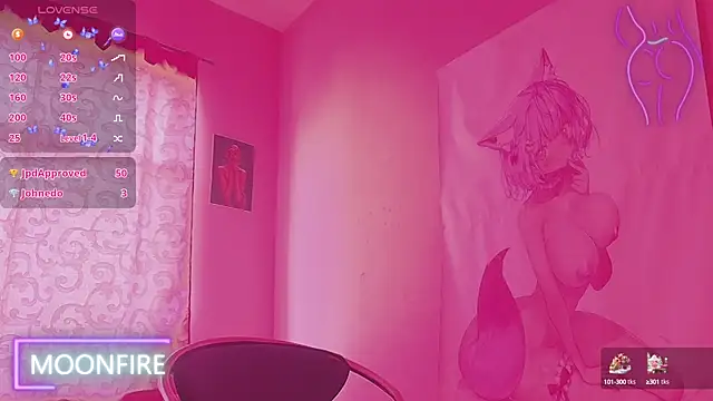 moonfiredancer online show from February 2025 02:42:02 PM