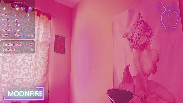 moonfiredancer online show from February 2025 05:48:02 PM