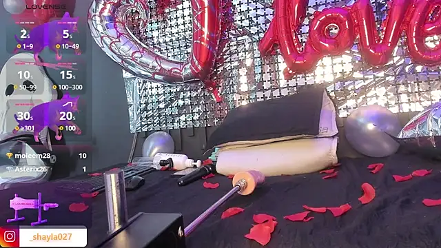 Shayla27 online show from February 2025 04:02:01 PM