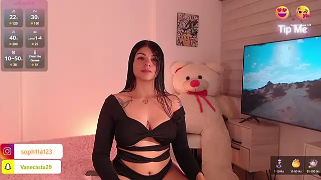 SophiaKarson online show from January 2025 11:39:01 PM