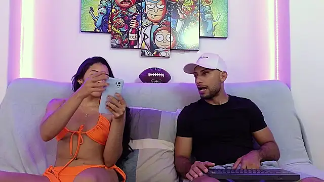catalina y tylerjhons online show from October 2025 10:20:02 PM