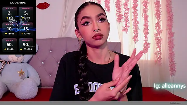 Alleanys Cristal online show from March 2025 08:21:02 PM