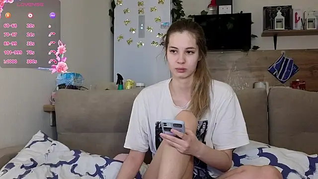 Girl alone home online show from March 2025 02:48:01 AM