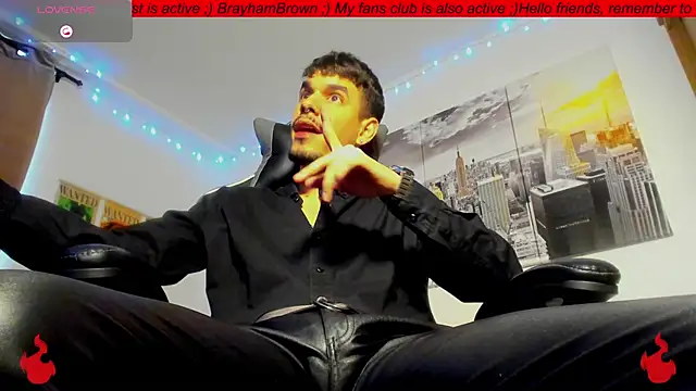 BRAYHAMBROWN online show from October 2025 09:26:01 PM